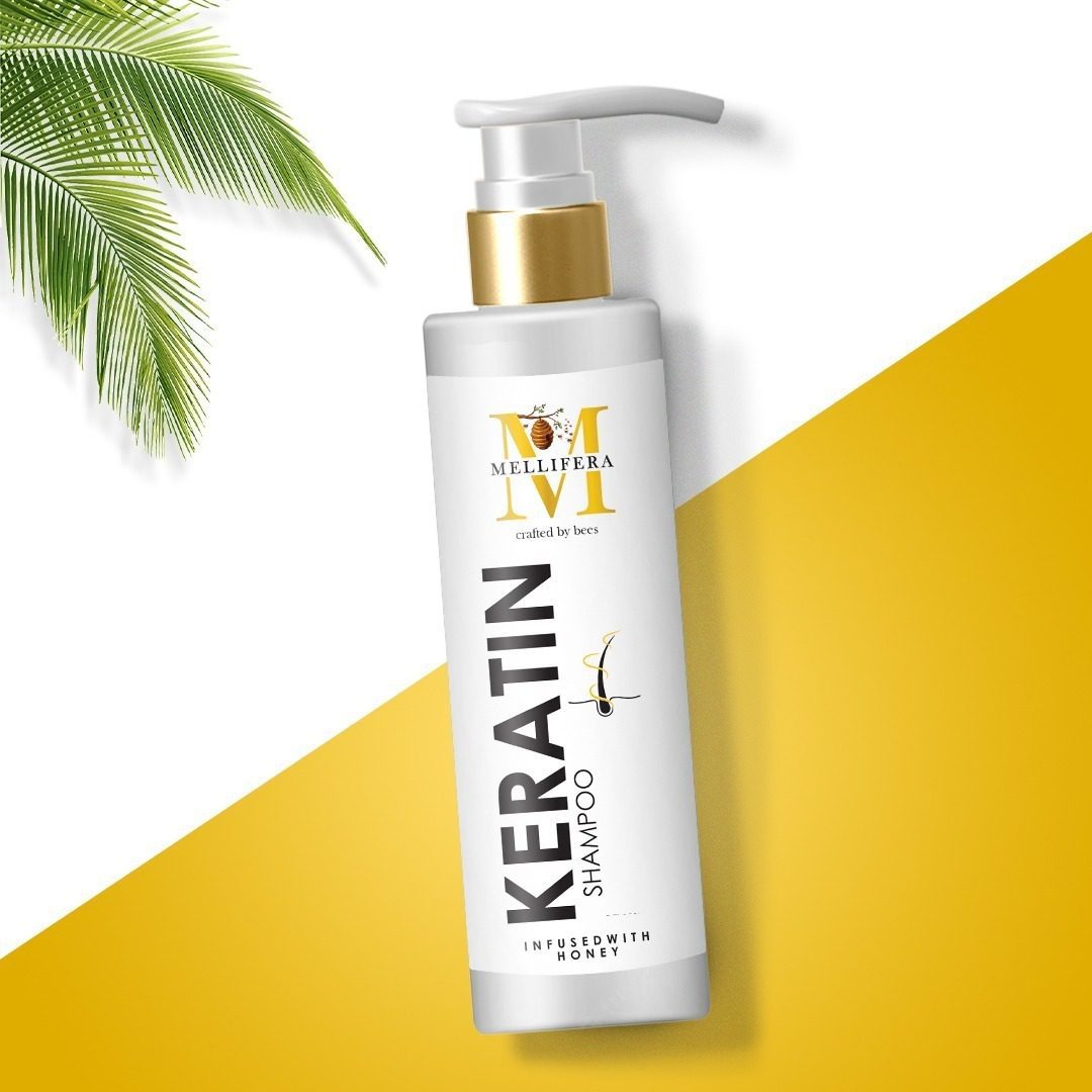 KERATIN SHAMPOO INFUSED WITH HONEY